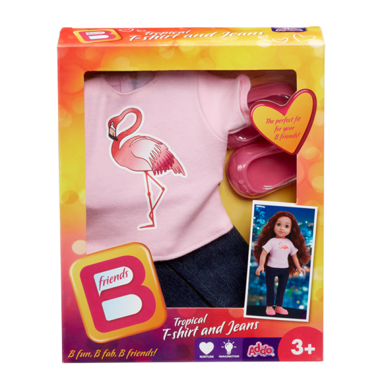 Bfriends Tropisk T-shirt och Byxor - 2