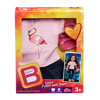 Bfriends Tropisk T-shirt och Byxor
