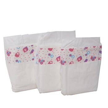 Happy Friend Blöjor 3-pack 35-45 cm