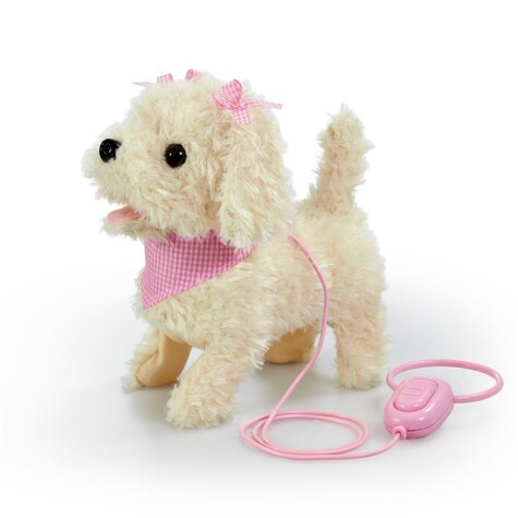 Happy Pets Cream Hundvalp i koppel - 3