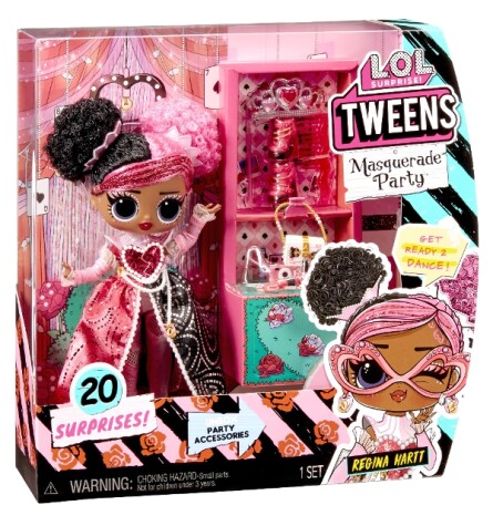 L.O.L. Tweens Masquerade Docka, Regina Hartt