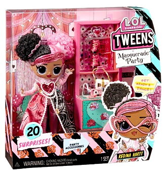 L.O.L. Tweens Masquerade Docka, Regina Hartt