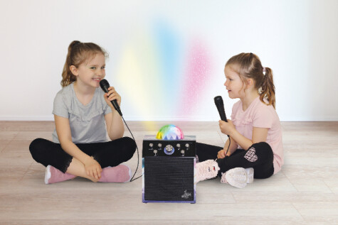 Music Karaoke BT Discokula med 2 Mikrofoner - 6