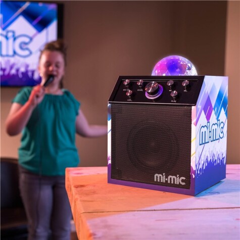 Music Karaoke BT Discokula med 2 Mikrofoner - 4
