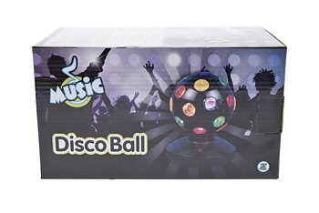 Music Discokula 10 cm, Svart