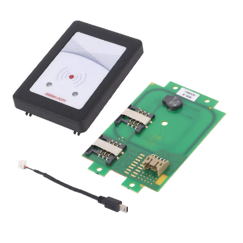 Lecteur RFID/NFC Multi-technologies Elatec TWN4 (MIFARE, Etc.) USB Avec Câble 2m - Réf. 7948A-TWN4F1