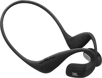 JBL Endurance Pace Trådlösa Open-Sound Hörlurar - Svart - Original