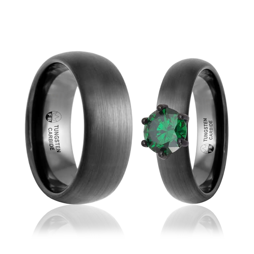 Ring - Twilight Evolve - Matte Black Interchangeable Stone - 4