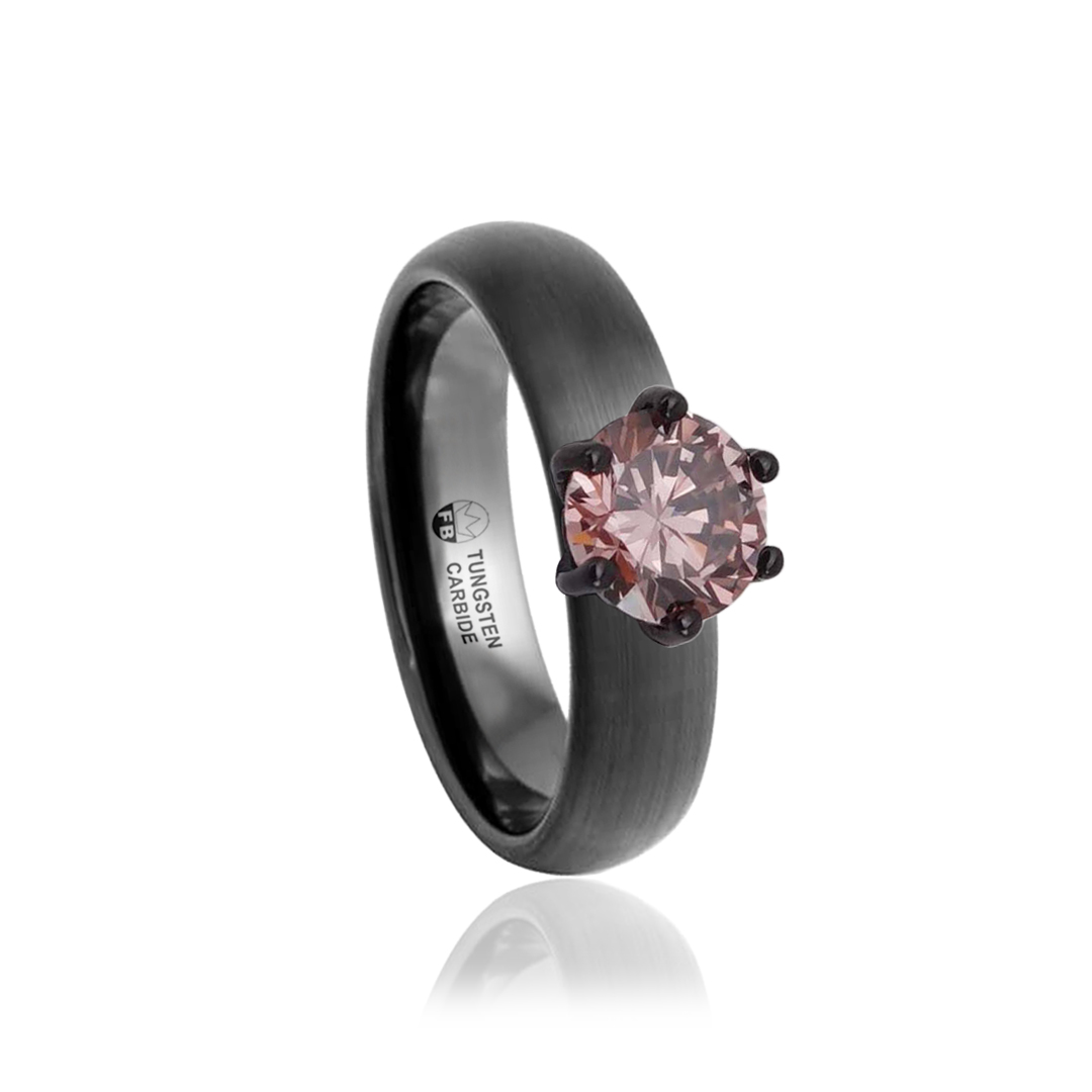 Ring - Twilight Evolve - Matte Black Interchangeable Stone - 12