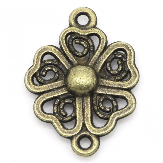 Connector i brons, Blomma