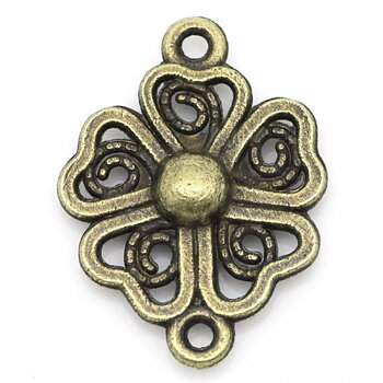 Connector i brons, Blomma
