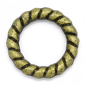 Connector i brons, Mönstrad ring