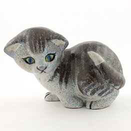 トーマス・ヘルストローム  明るい猫  Cat    (22/15cm)  1960年代  #6097