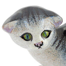 トーマス・ヘルストローム  明るい猫  Cat    (22/15cm)  1960年代  #6097