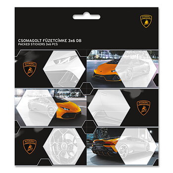 Lamborghini Klistermärken 3x6pcs