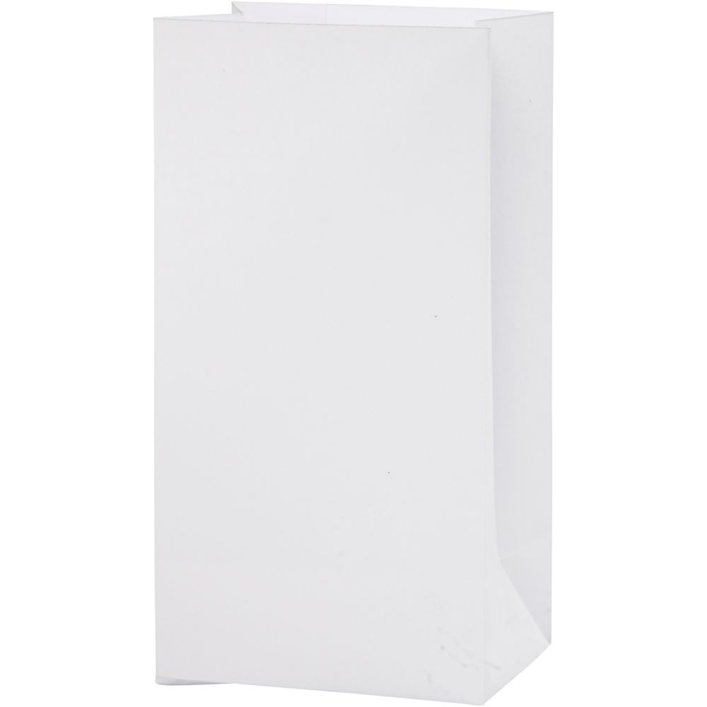 Papperspåsar Vita 8-pack