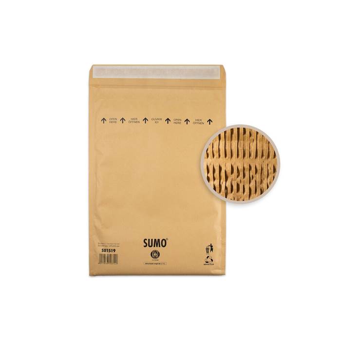 Vadderad påse SUMO 345x470mm
