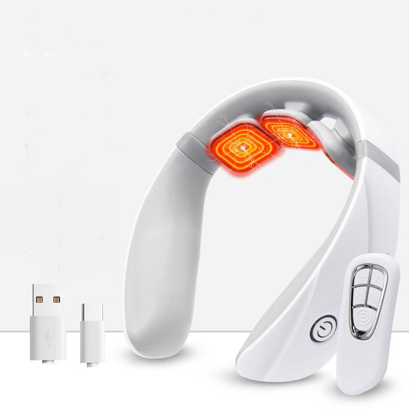 Neck massager - Electric Pulse Neck Massager + Remote Control