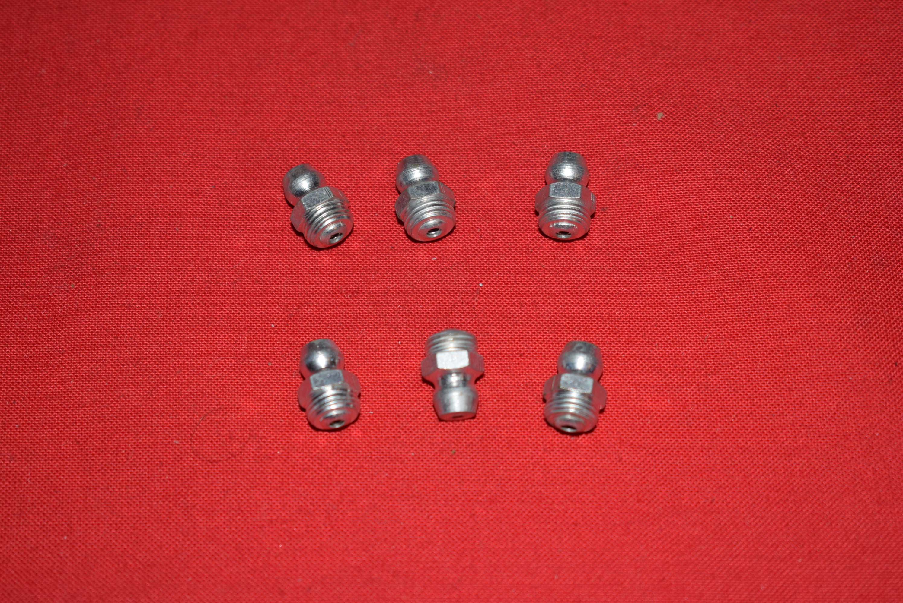 Grease Fittings Zerk Type (6) 1936-84