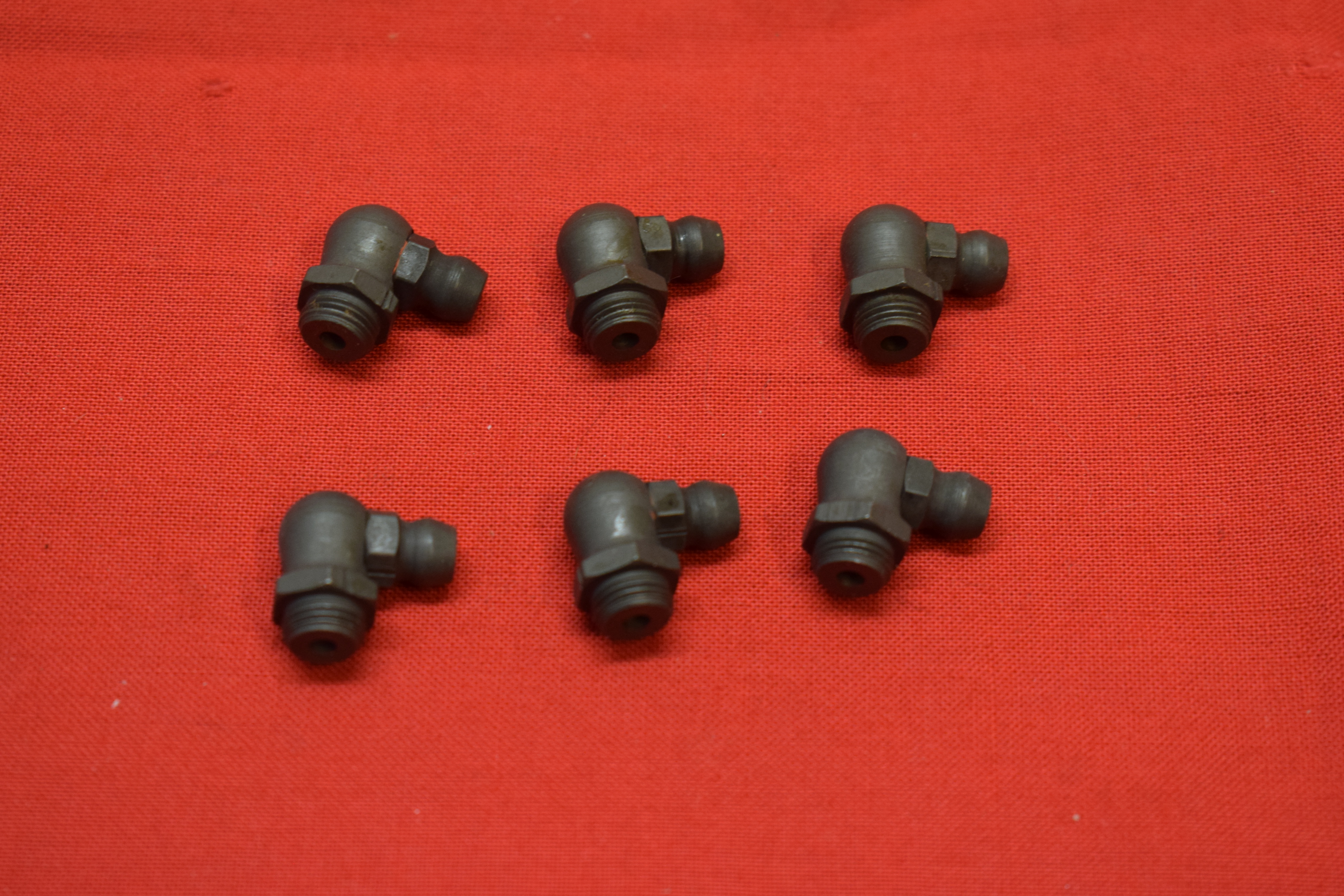 Grease Fittings Zerk Type (6) 1936-84 90 Dgr
