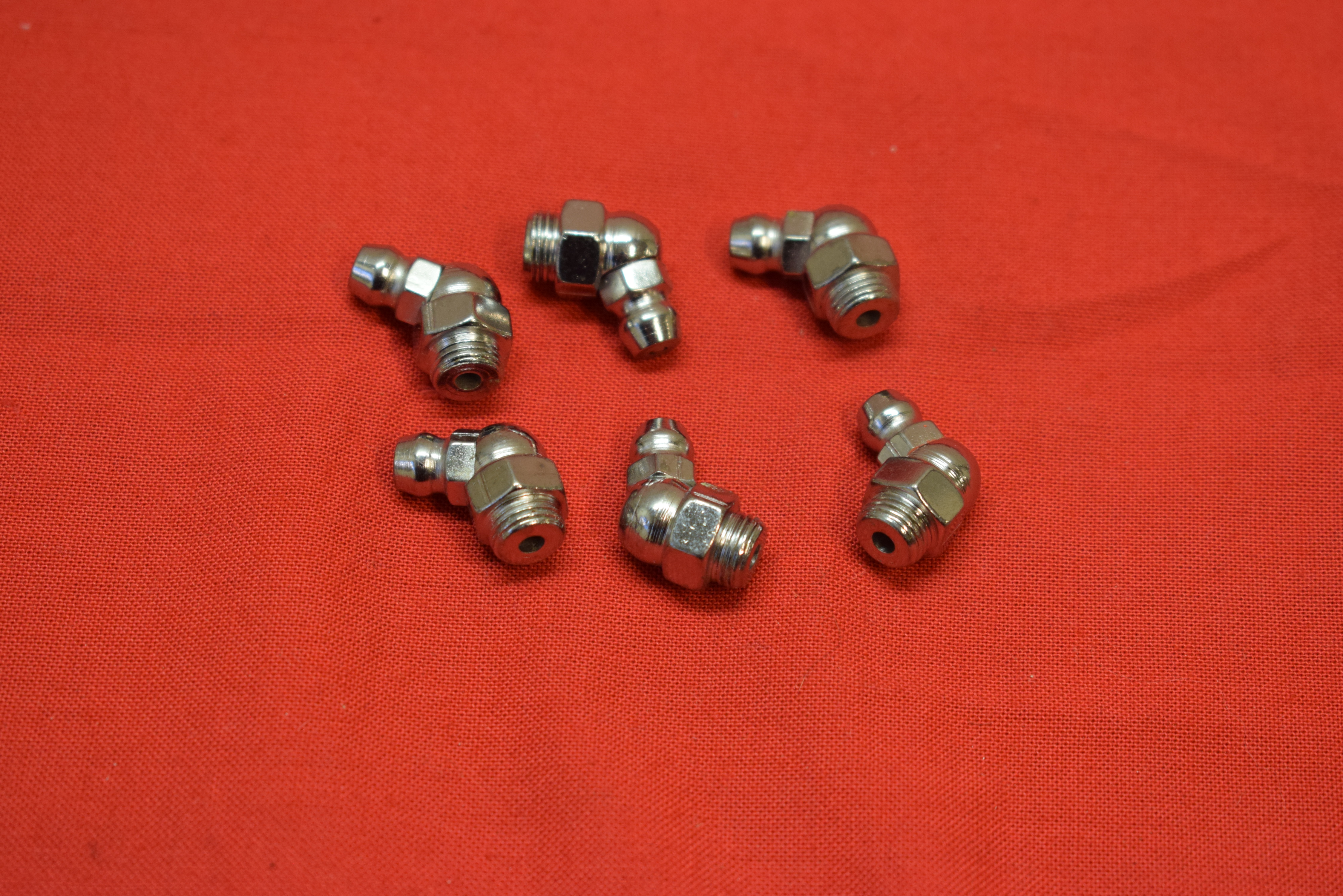 Grease Fittings Zerk Type (6) 1936-84 67½ Dgr - 2