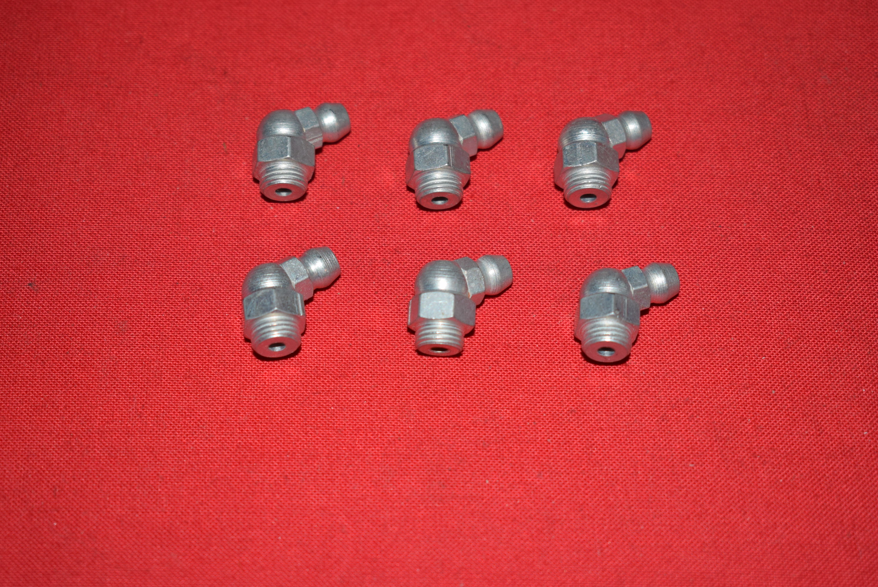 Grease Fittings Zerk Type (6) 1936-84 67½ Dgr