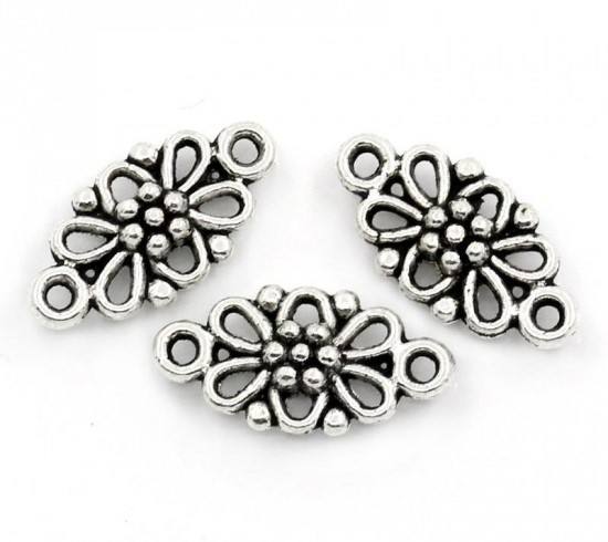  connector silver  Flower