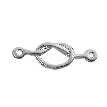 Connector i silver, Knut