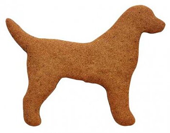 Pepparkaksform Hund Labrador