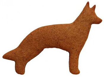 Pepparkaksform Hund Schäfer
