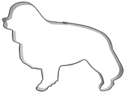 Pepparkaksform Hund Cavalier