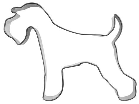 Pepparkaksform Hund Schnauzer 