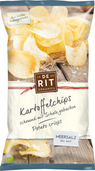 Potatischips naturell Havssalt 125 g