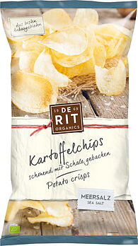 Potatischips naturell Havssalt 125 g