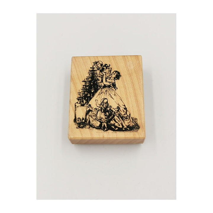 Rubber Stamps Second Hand - Vintage Xmas Tree