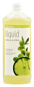 Tvål Sodosan Citrus oliv 1 liter