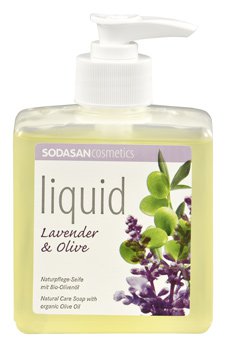 Tvål Sodasan Lavendel-oliv , 300 ml
