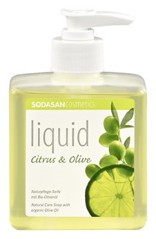 Tvål Sodasan Citrus-oliv, 300 ml