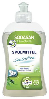 Handdiskmedel Sodasan sensitiv, 500 ml