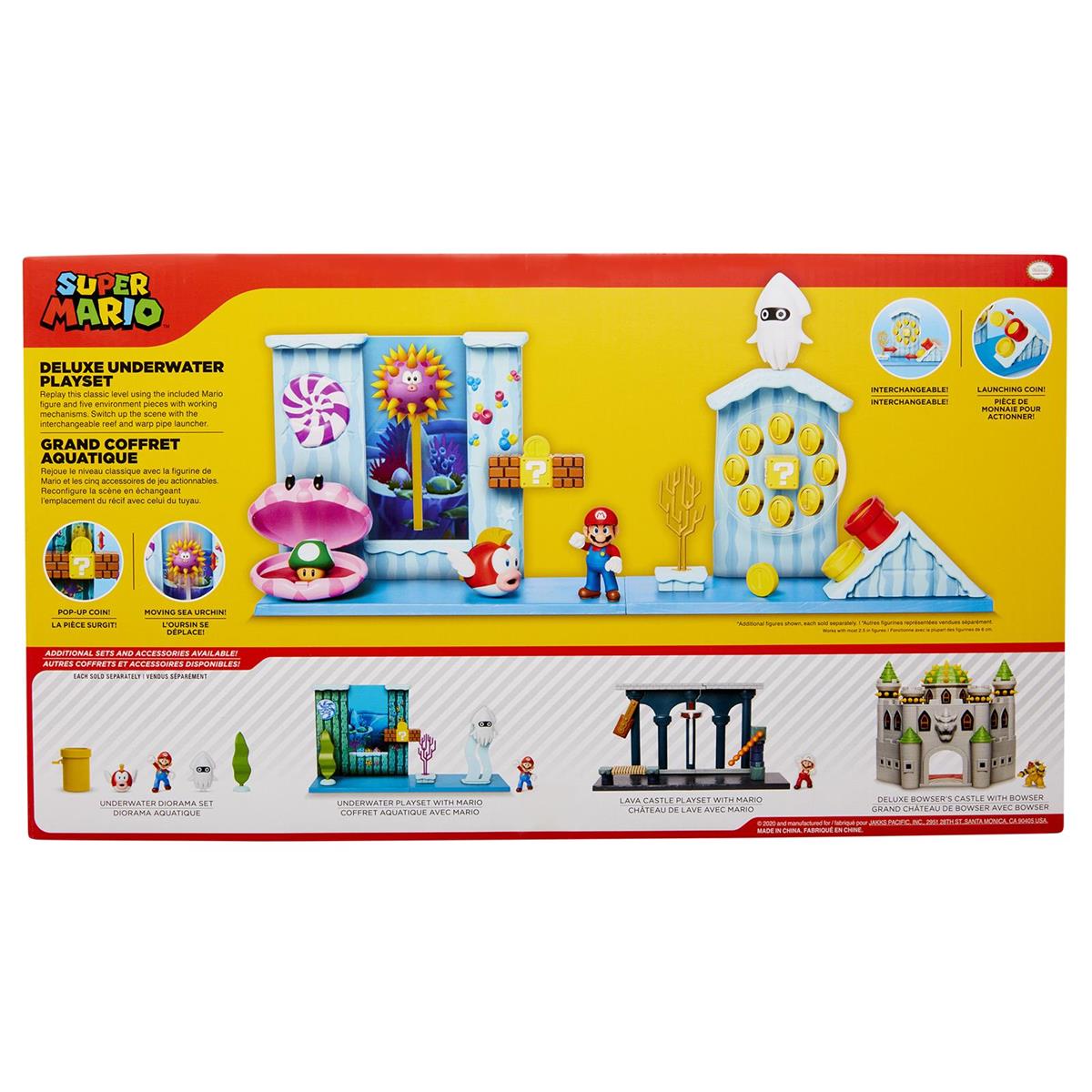 Super Mario Deluxe Playset, Underwater - 2