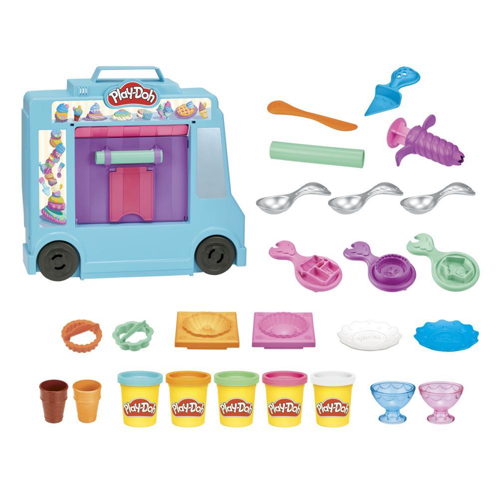 Play-Doh Ice Cream Truck Playset - 2