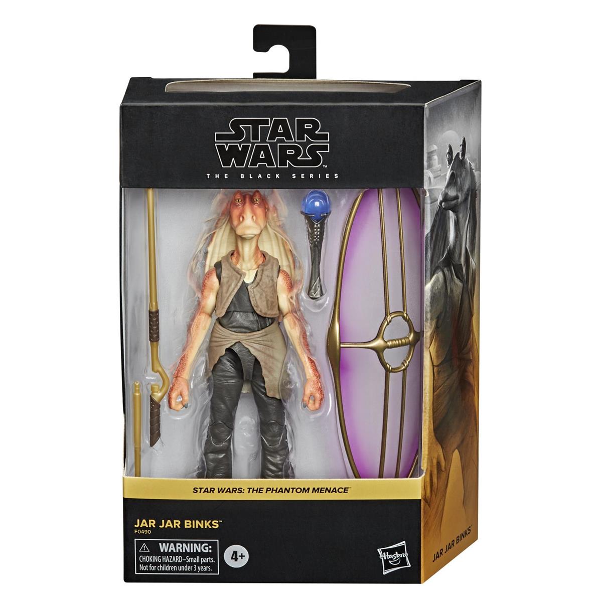 Star Wars The Black Series Deluxe Figur, Jar Jar Binks,15 cm