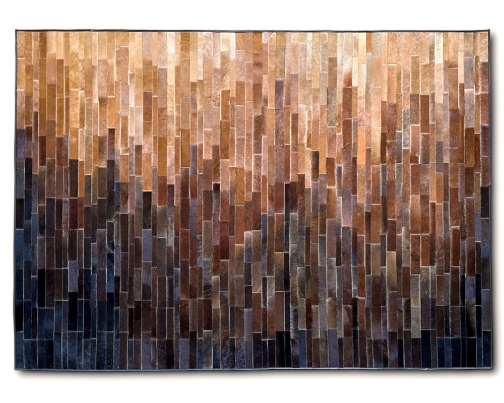Lädermatta Patchwork 170 x 250 cm