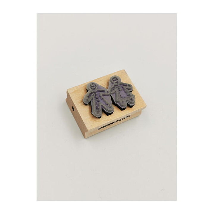 Reprint Rubber Stamps Second Hand - Gingerbread Figures