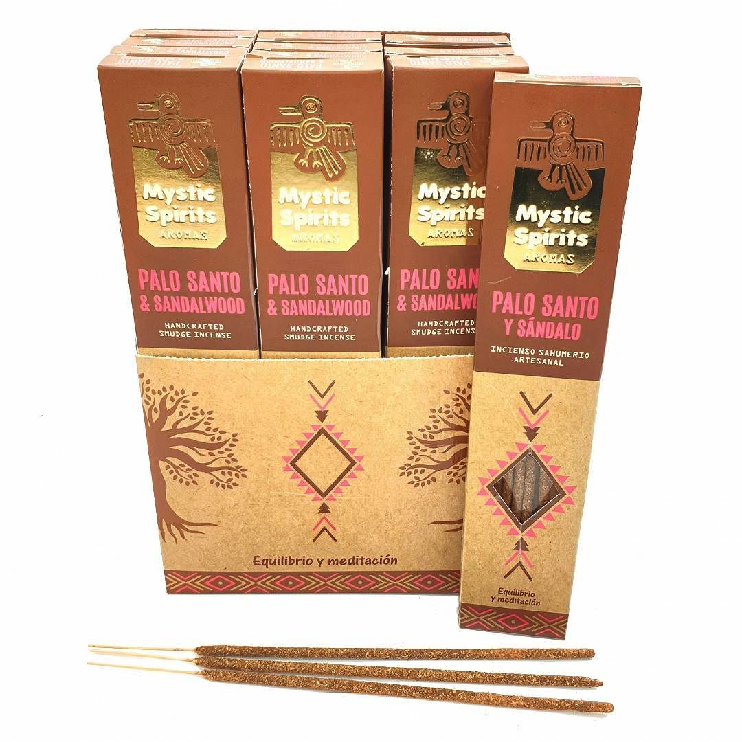 Mystic Spirits - Palo Santo & Sandalwood - 8 Sticks (25g)