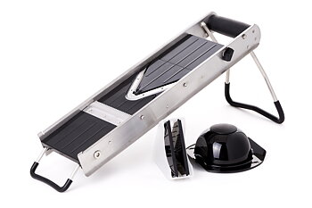 Mandolin black V-type, double bladed