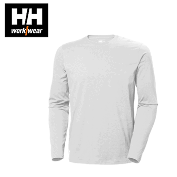 T-paita Helly Hansen Manchester Pitkähihainen Valkoinen