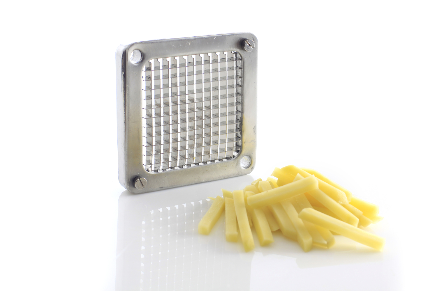 French fries cutter incl. 4 leaves - 6