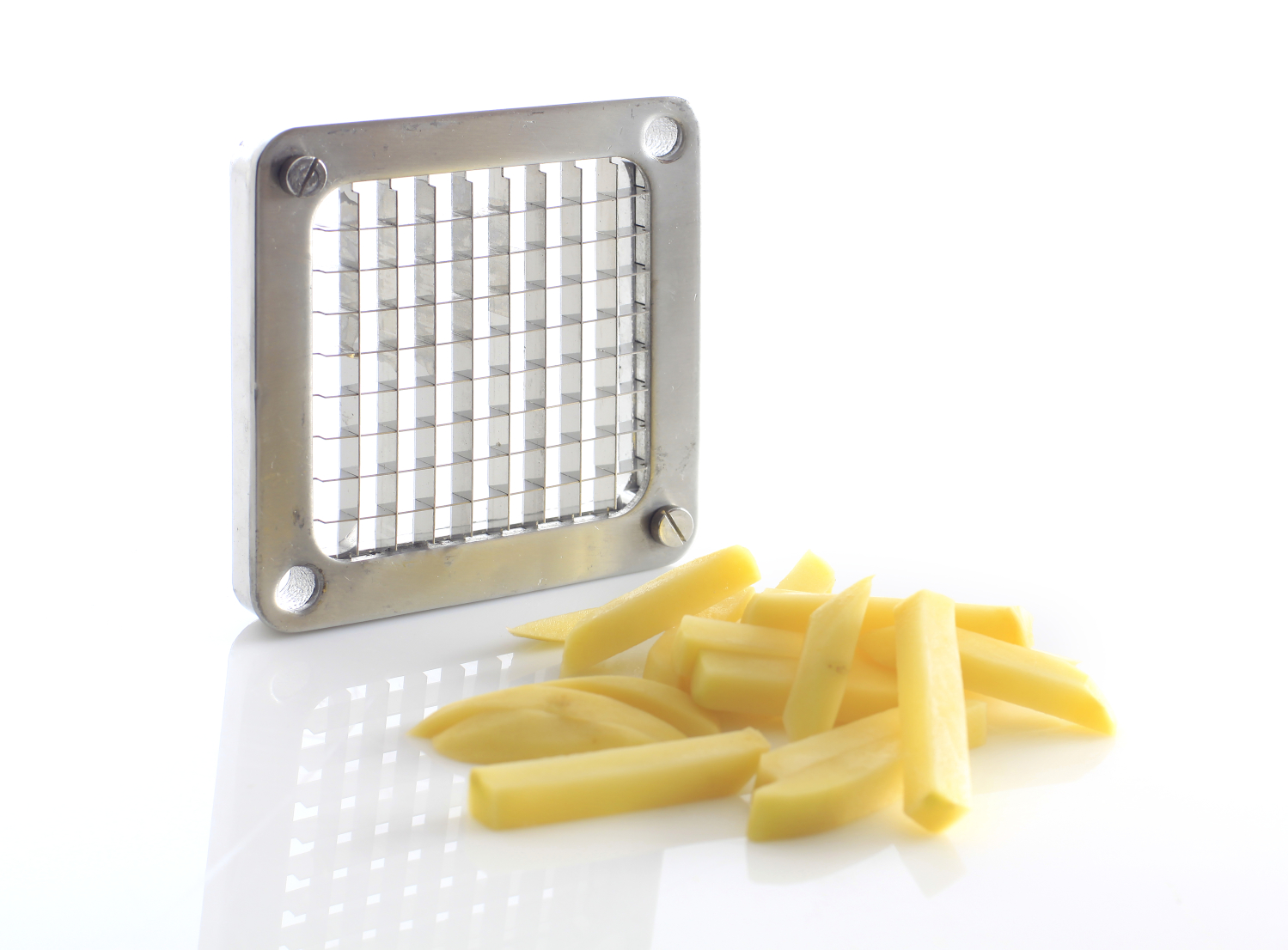 French fries cutter incl. 4 leaves - 5