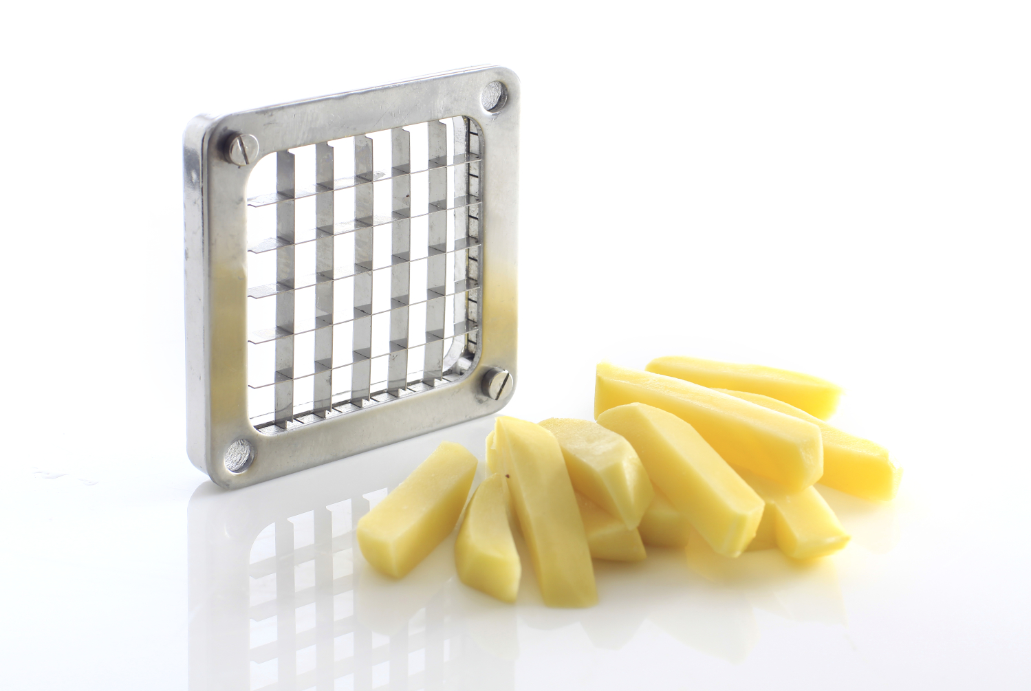 French fries cutter incl. 4 leaves - 9